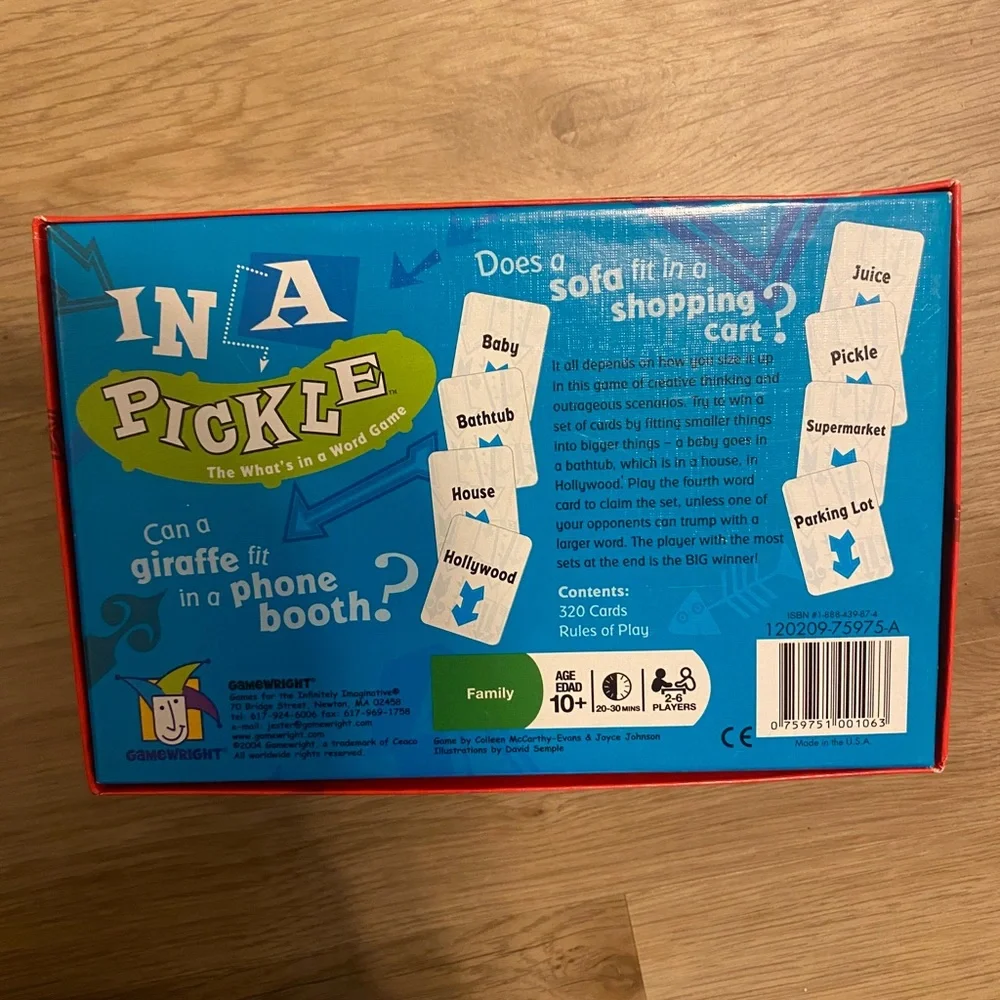 “In a Pickle” board game - Picture 2 of 5